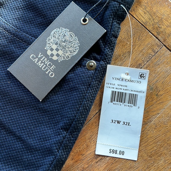 NWT Vince Camuto pants size 32 W 32 L - Picture 2 of 3